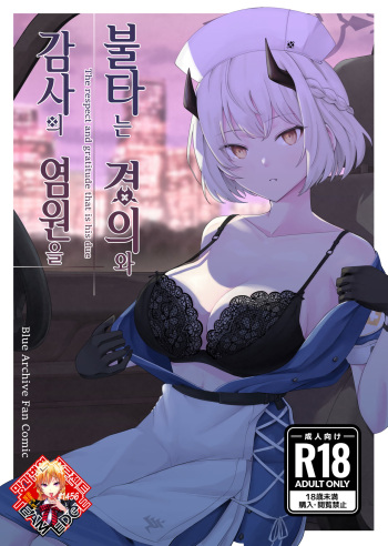 [Adasio (Goujio)] Shikarubeki Keii to Kansha no I wo | 불타는 경의와 감사의 염원을 (Blue Archive) [Korean] [Team Edge] [Digital] cover