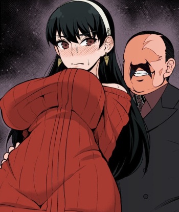[Ankoman] Yor-san, Murdoch Sensei to... | Йор и управляющий Мёрдок (Spy x Family) [Russian] [FateNightGrand] [Colorized] cover