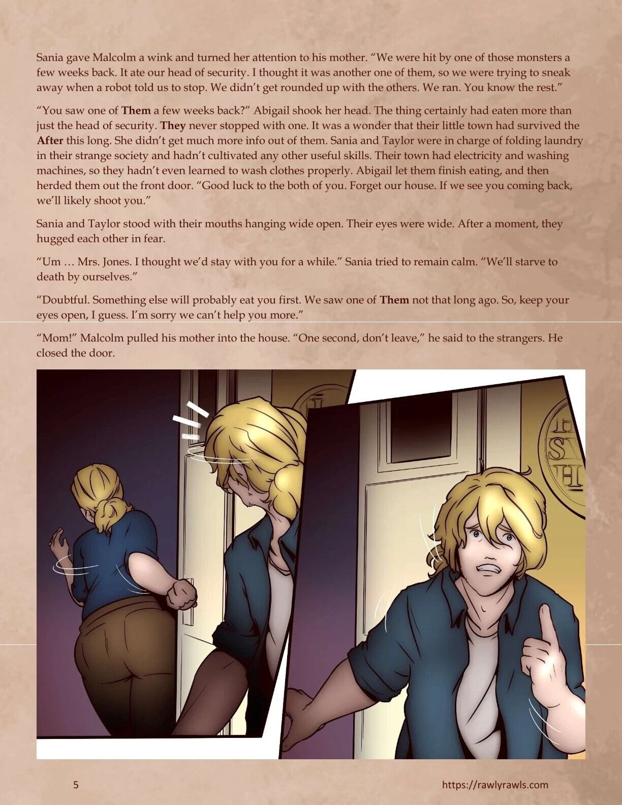 Surviving the After  - 5  - english page 5 full