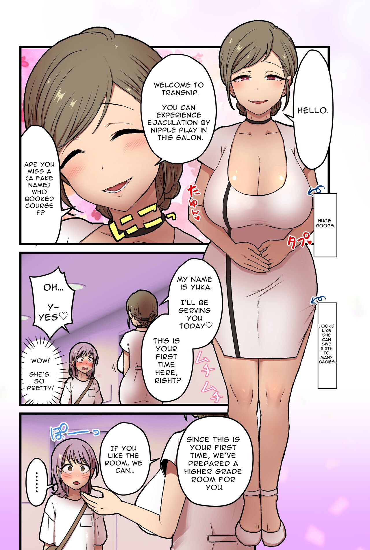 Onnanoko demo Chikubi Shasei ga Taiken dekiru Men's esthetic? Gaarutte Hontoudesuka? | Is There Really A Men's Beauty Salon Where Even Girls Can Experience Nipplegasm Ejaculations? page 3 full