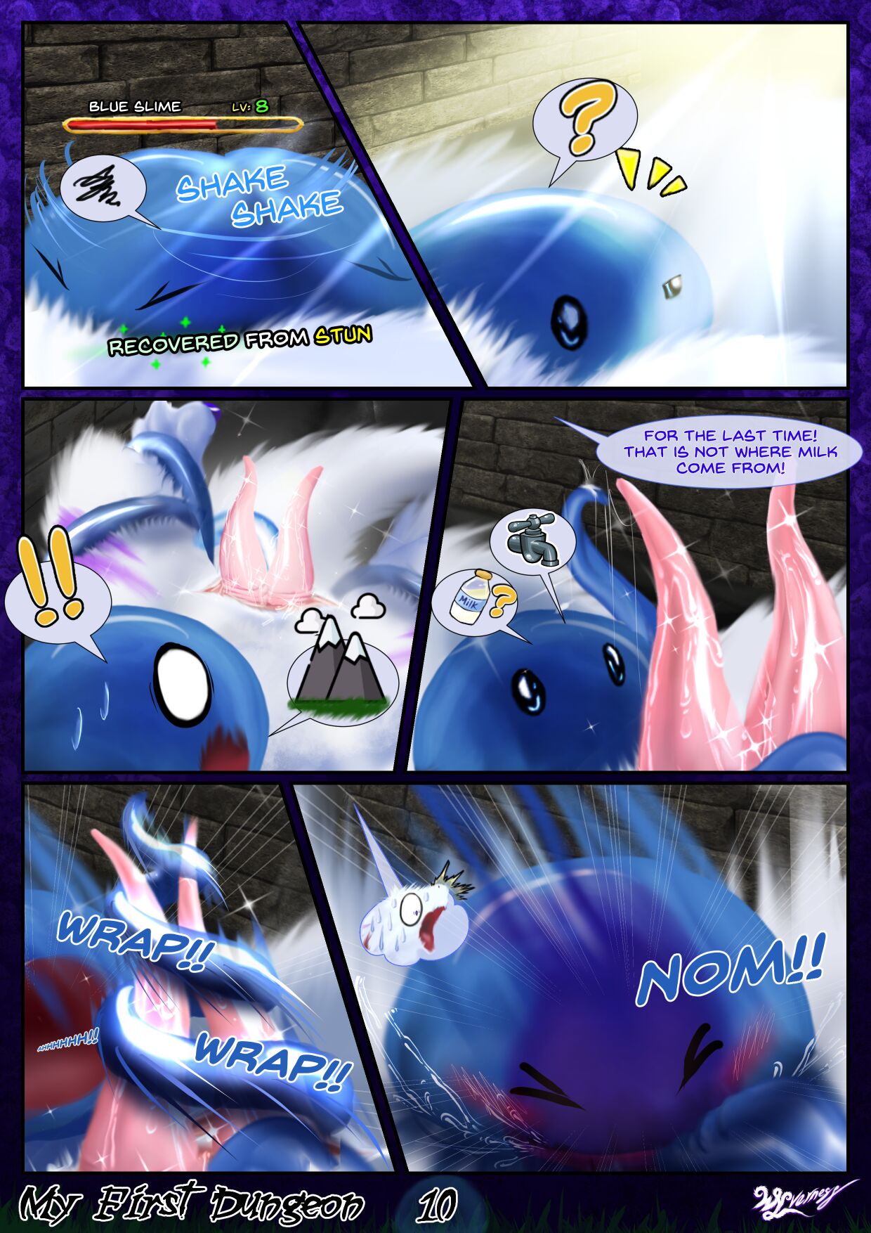 The Four Tails - Chapter One: My First Dungeon page 11 full
