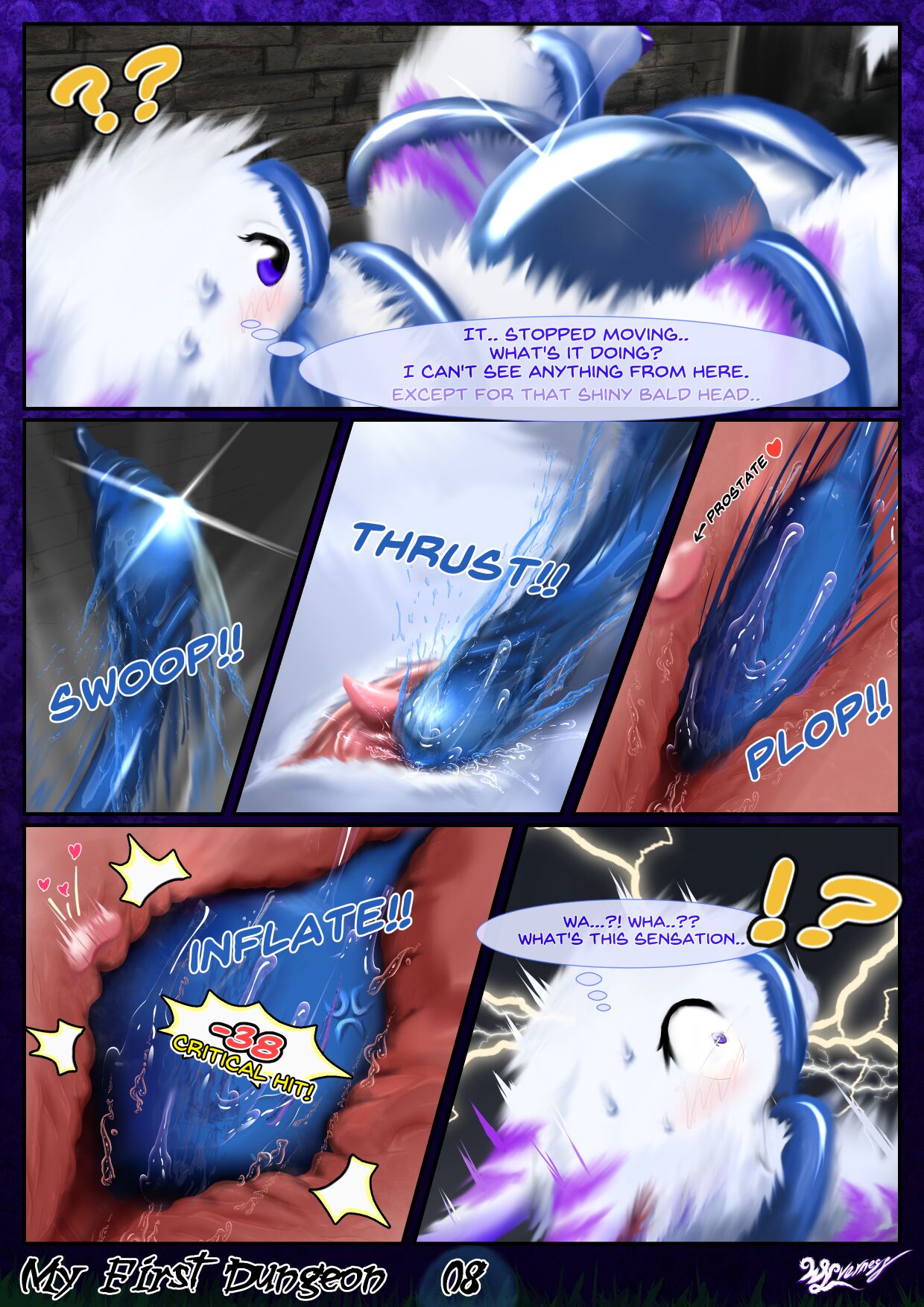 The Four Tails - Chapter One: My First Dungeon page 9 full