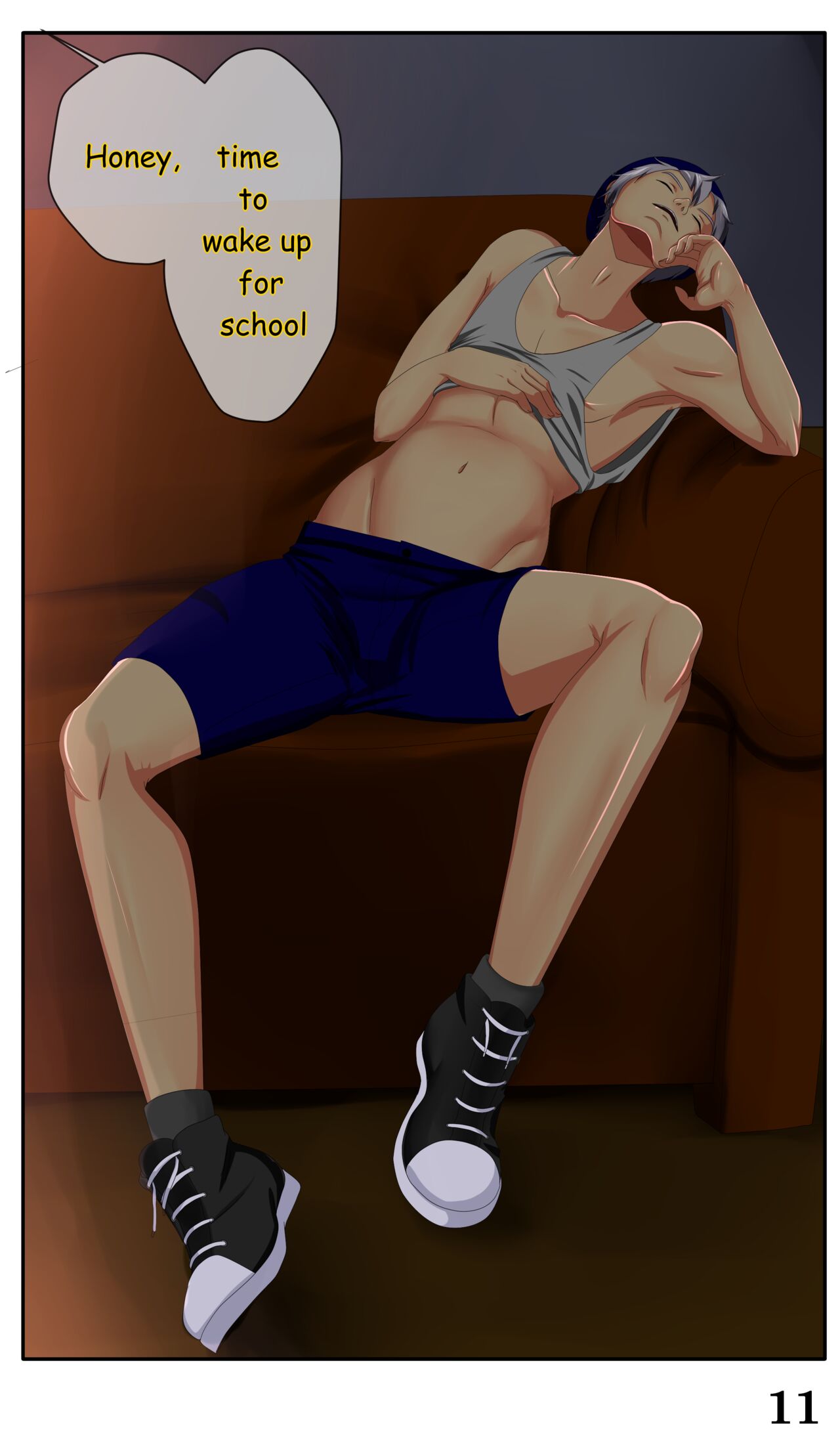The volleyball player page 12 full