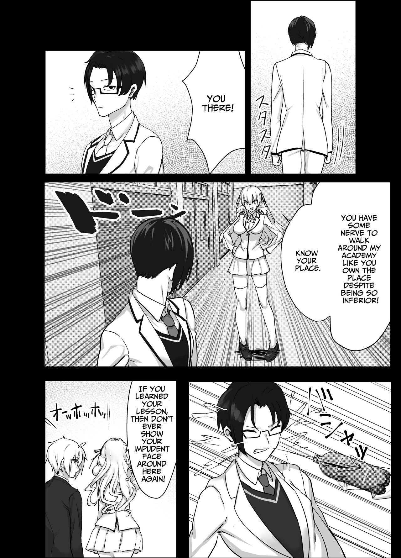Perverted Tomboy Female Butler Offers Apology Sex for her Rich Bitch Mistresses Bullying Behavior page 12 full