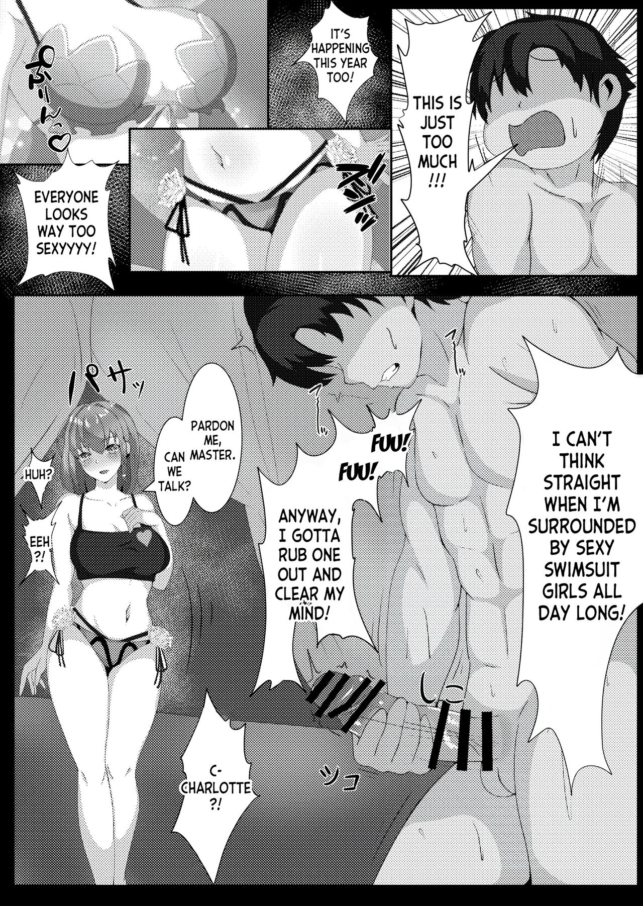 Mizugi Servant to Zetsurin Master page 3 full
