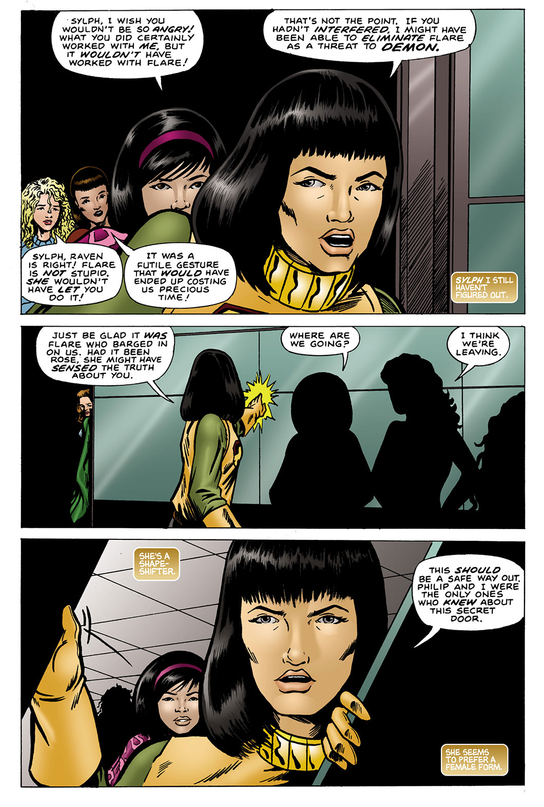 The Unexpected Origin of Raven Gold page 11 full