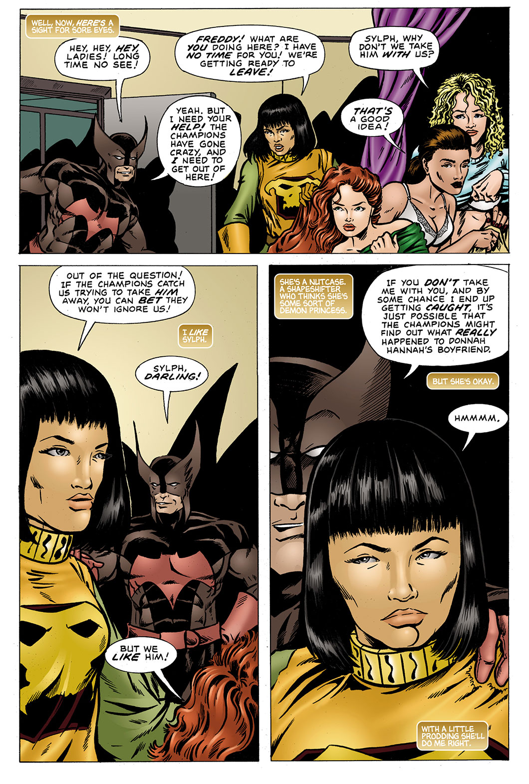 The Unexpected Origin of Raven Gold page 3 full