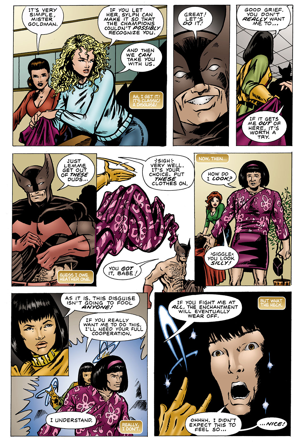 The Unexpected Origin of Raven Gold page 5 full