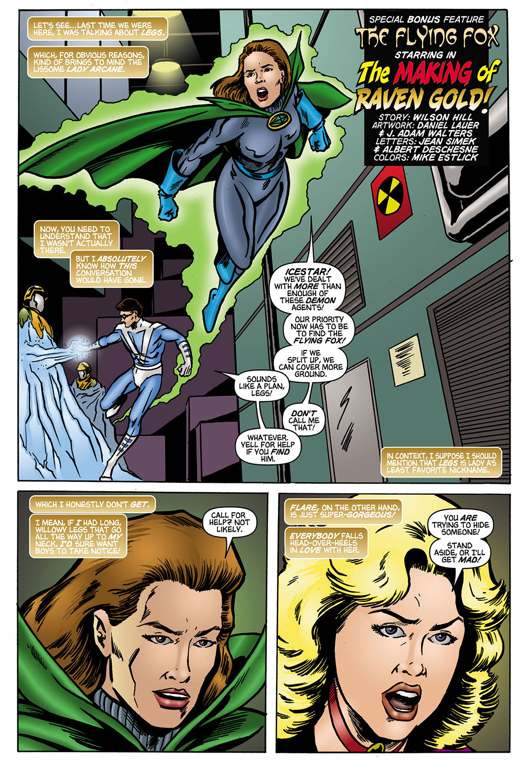 The Unexpected Origin of Raven Gold page 8 full