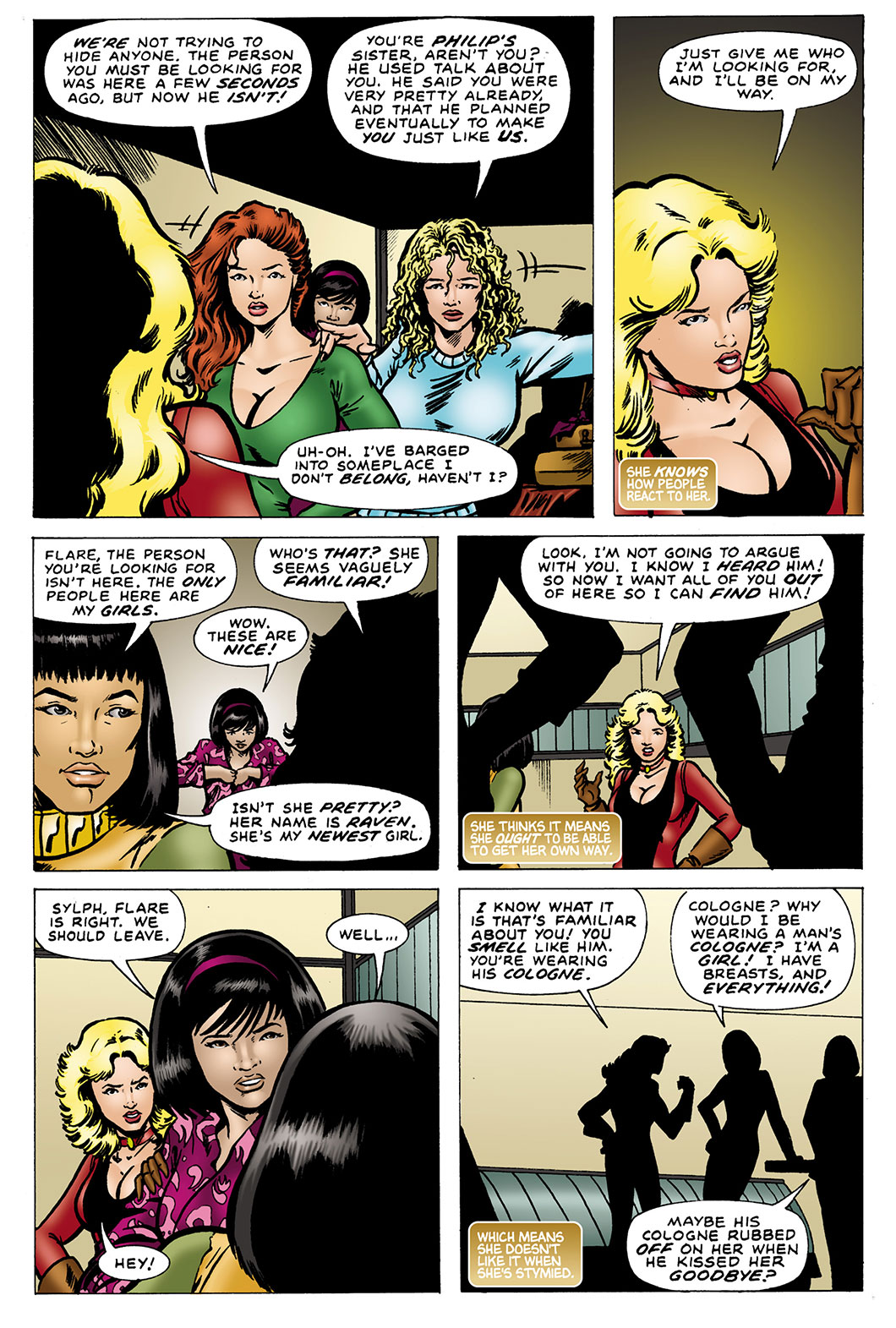 The Unexpected Origin of Raven Gold page 9 full