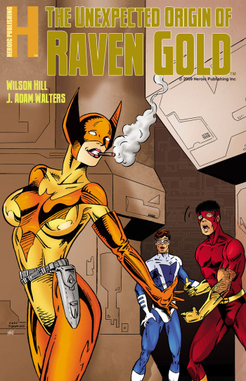 [Heroic Publishing] The Unexpected Origin of Raven Gold cover