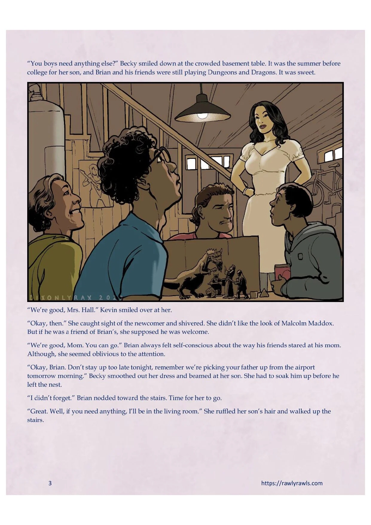Roll Ten For A Save  - 1 - english page 3 full