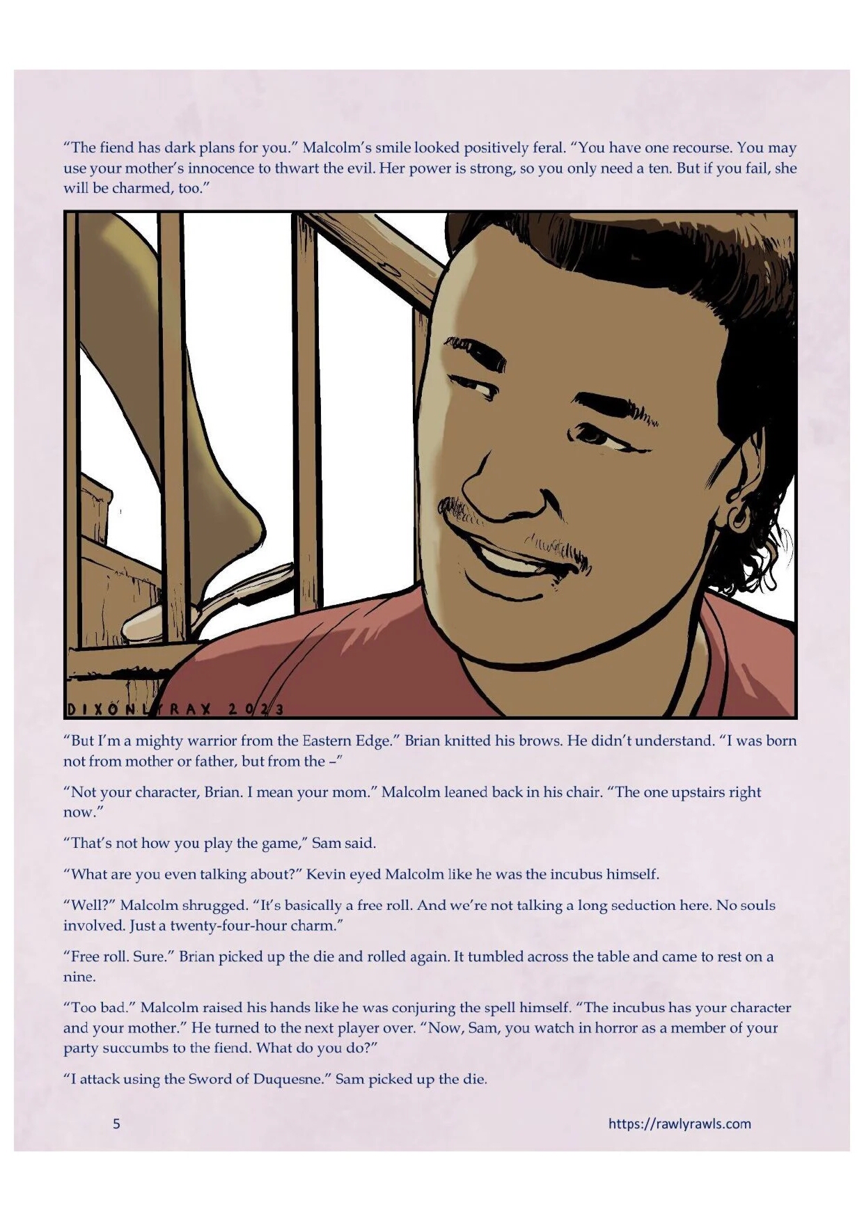 Roll Ten For A Save  - 1 - english page 5 full