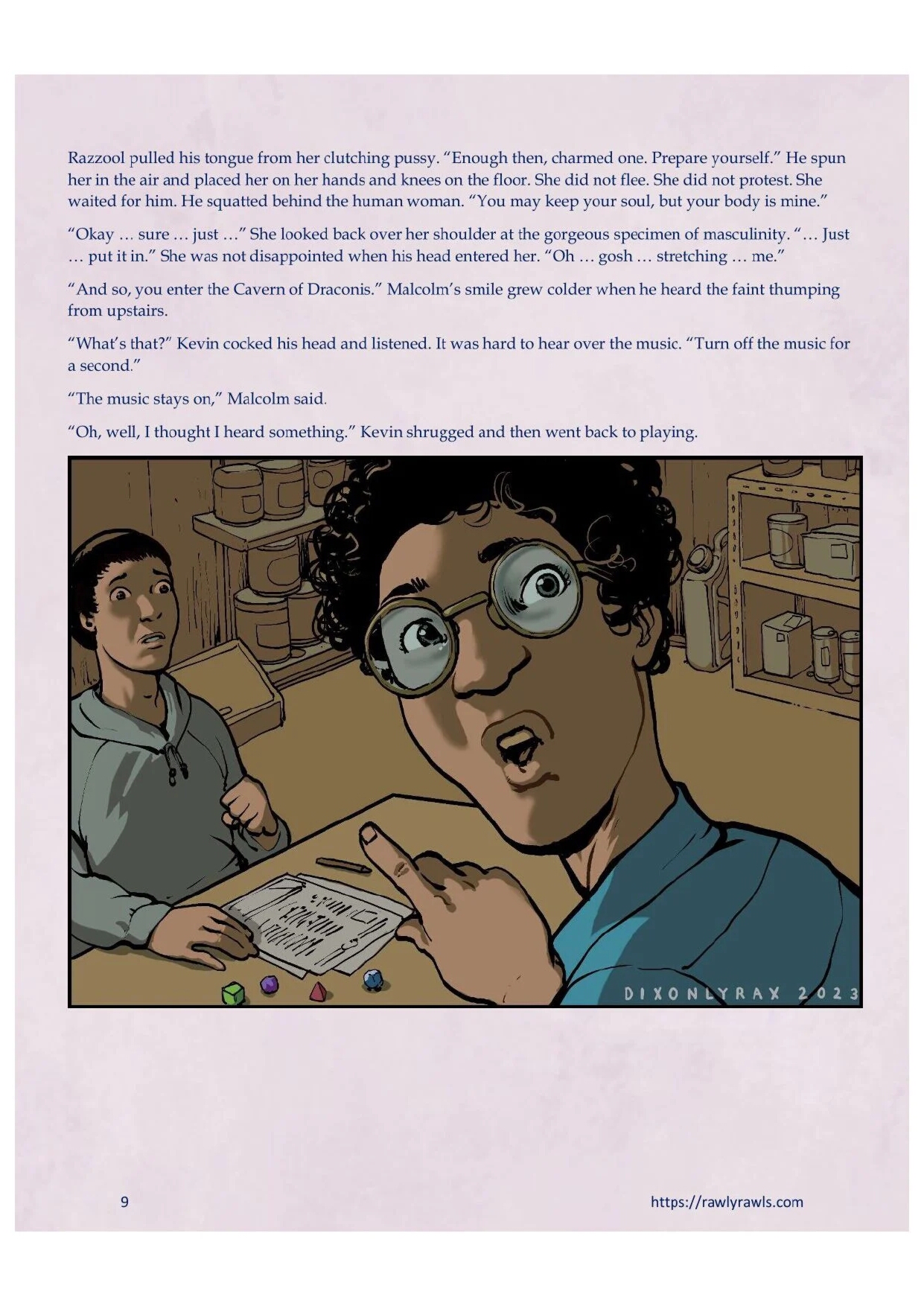 Roll Ten For A Save  - 1 - english page 9 full