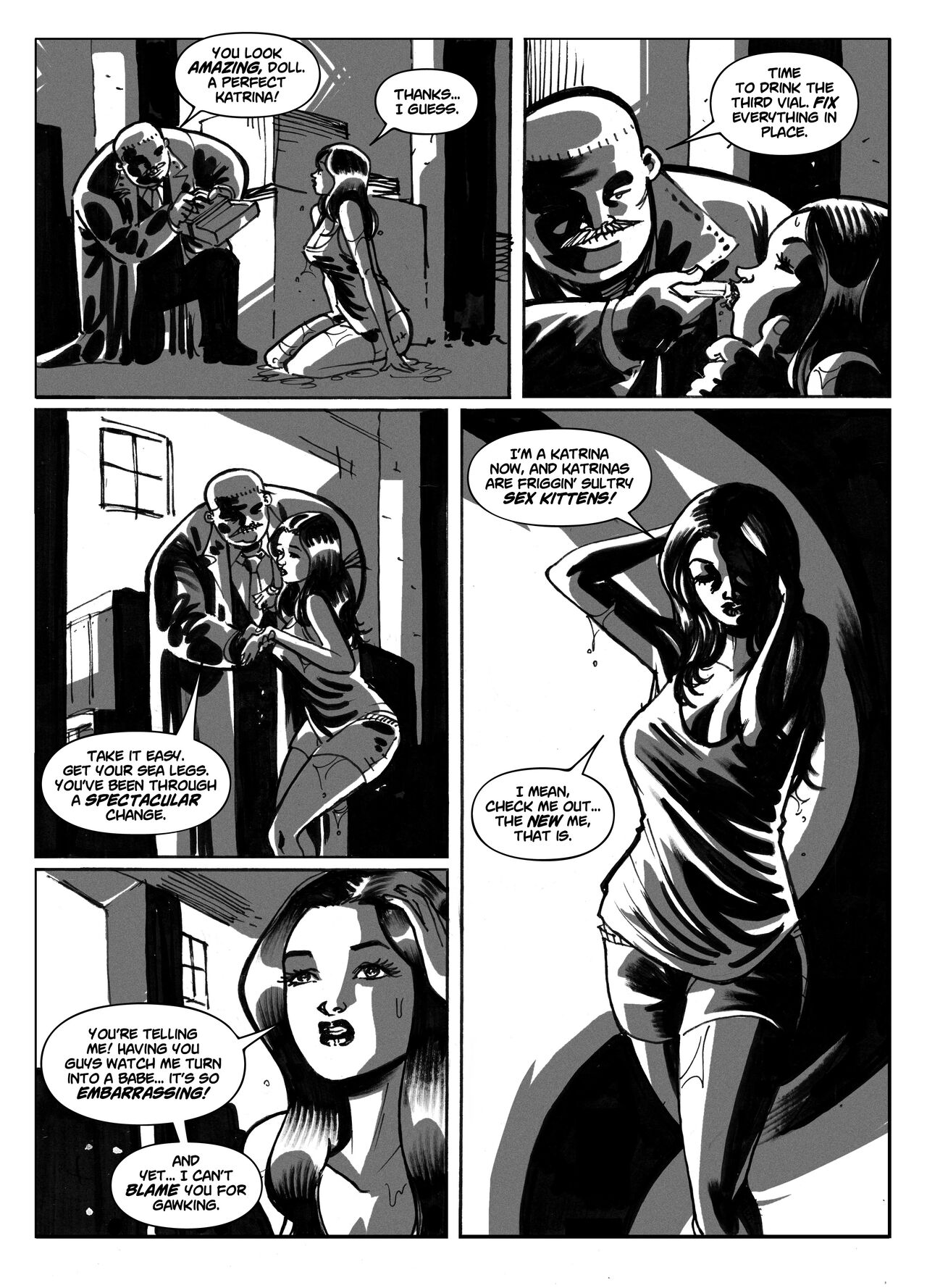 The Supermodel Transformation Kit: Busted page 12 full