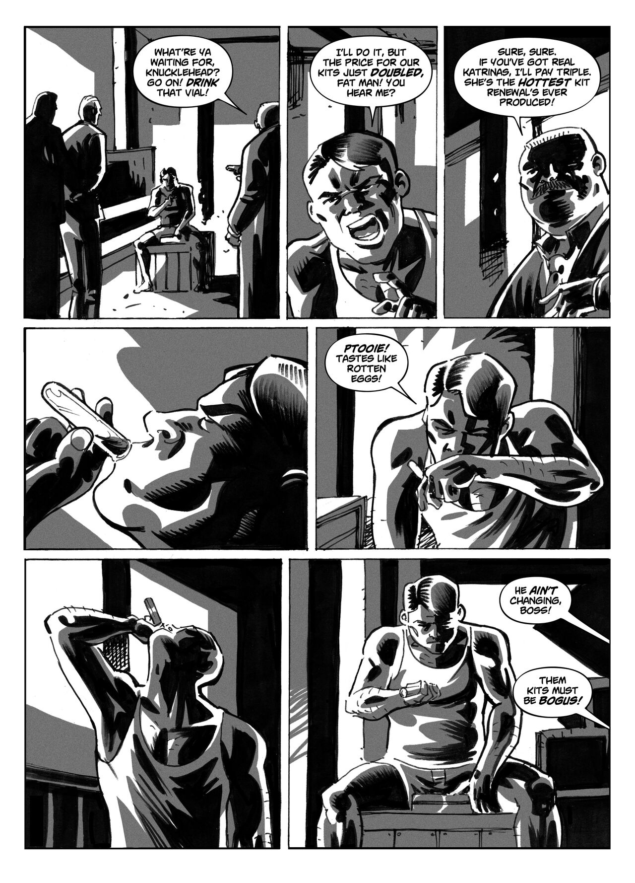 The Supermodel Transformation Kit: Busted page 5 full