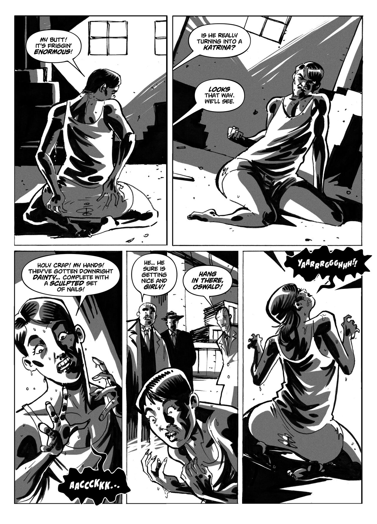 The Supermodel Transformation Kit: Busted page 8 full