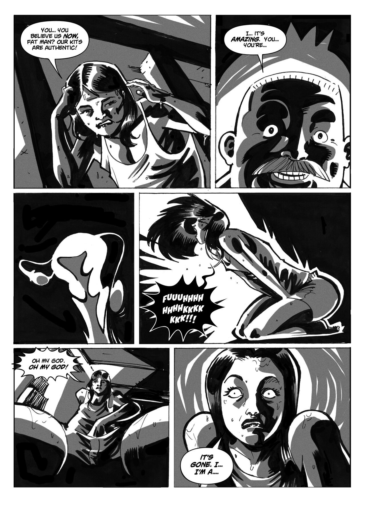 The Supermodel Transformation Kit: Busted page 9 full