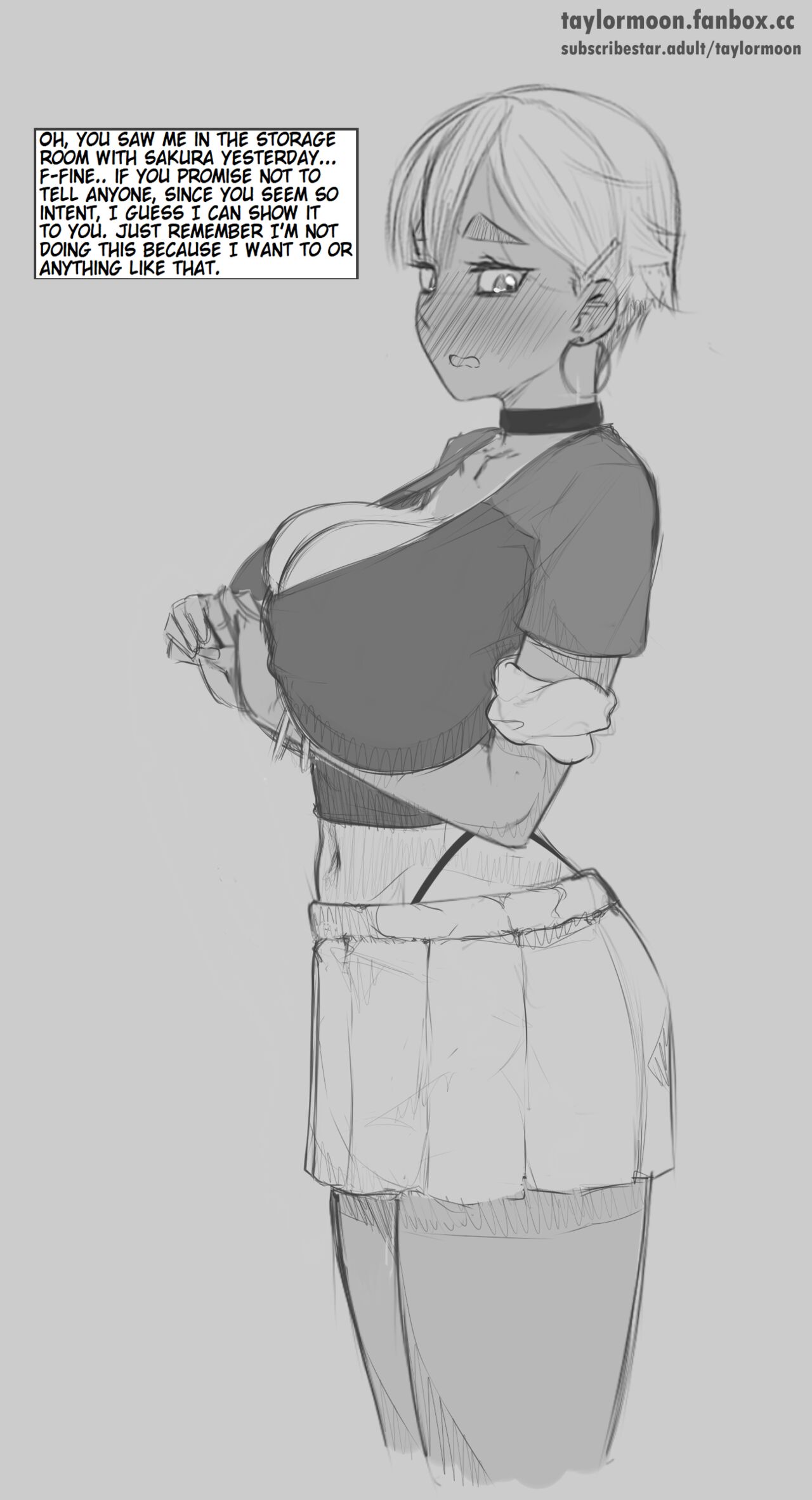 Asuka Shows Senpai Her Package page 2 full