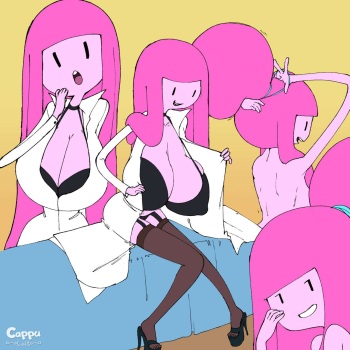 [CappuLait] Princess Bubblegum & Finn cover
