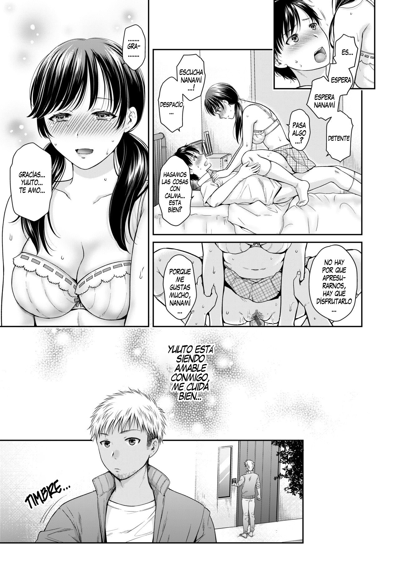 Henyousuru Oyako Etsuraku ni Mezameru Saori, Yokubou ni Ochiru Nanami Ch. 2 page 8 full