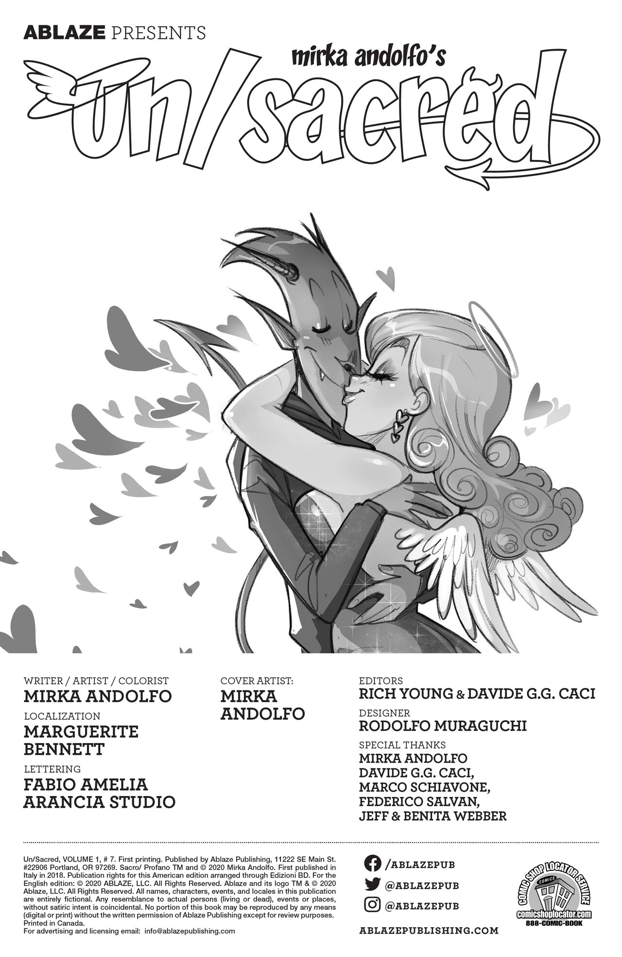 Un/Sacred by Mirka Andolfo Issue 7 of 7 page 2 full