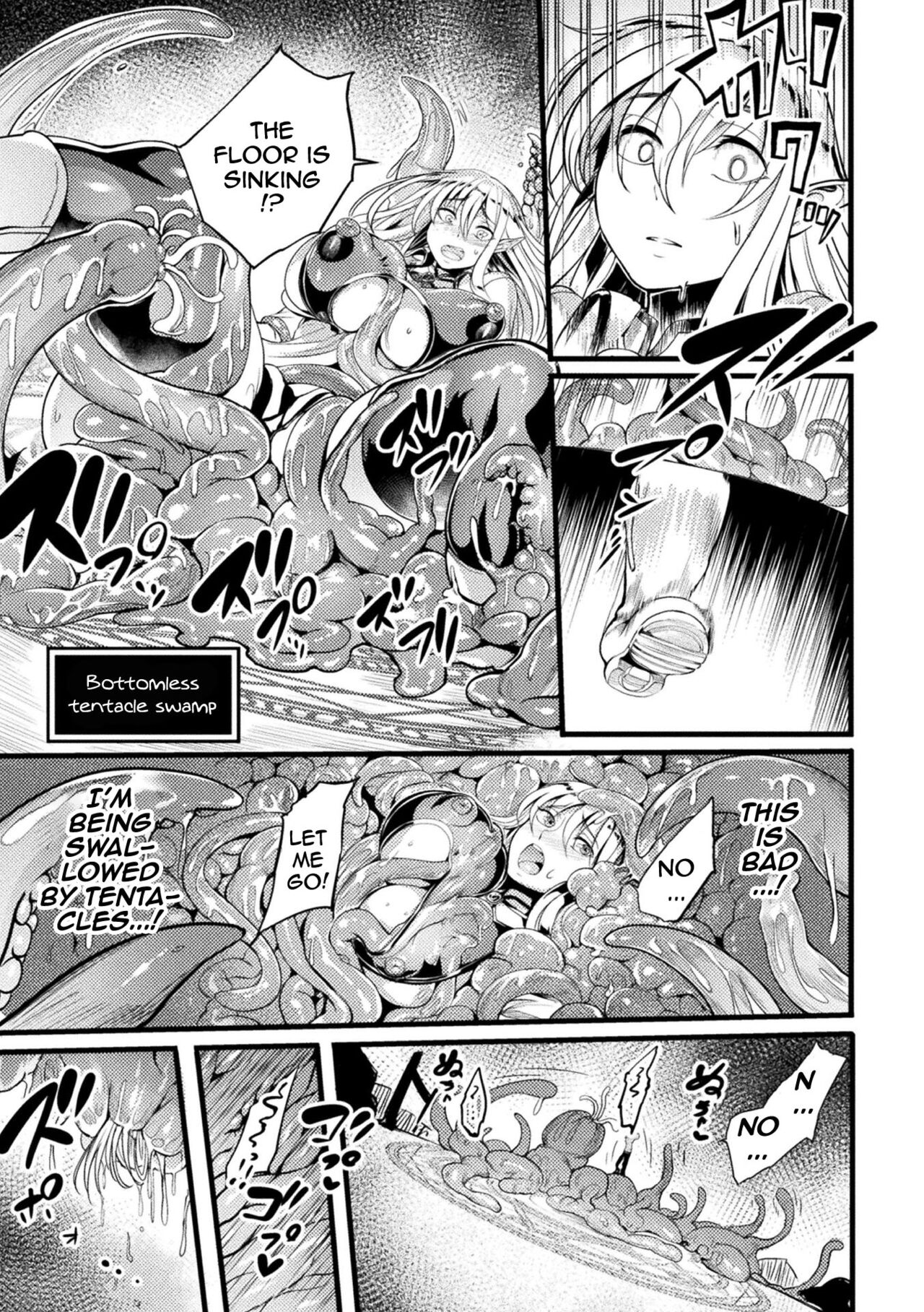 Ero Trap Dungeon! Elf kari no Shokushuana Ep.1-3 | Lewd Trap Dungeon! The Elf Hunting Tentacle Hole Ep.1-3 page 7 full