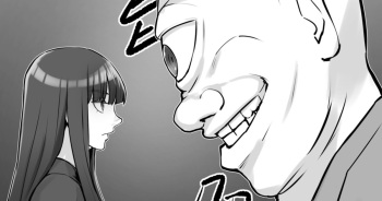 [DODOMESU3SEI] Maegami Pattsun Kurokami Long no Onnanoko ga Youkai o Taiji suru Ohanashi [English] cover