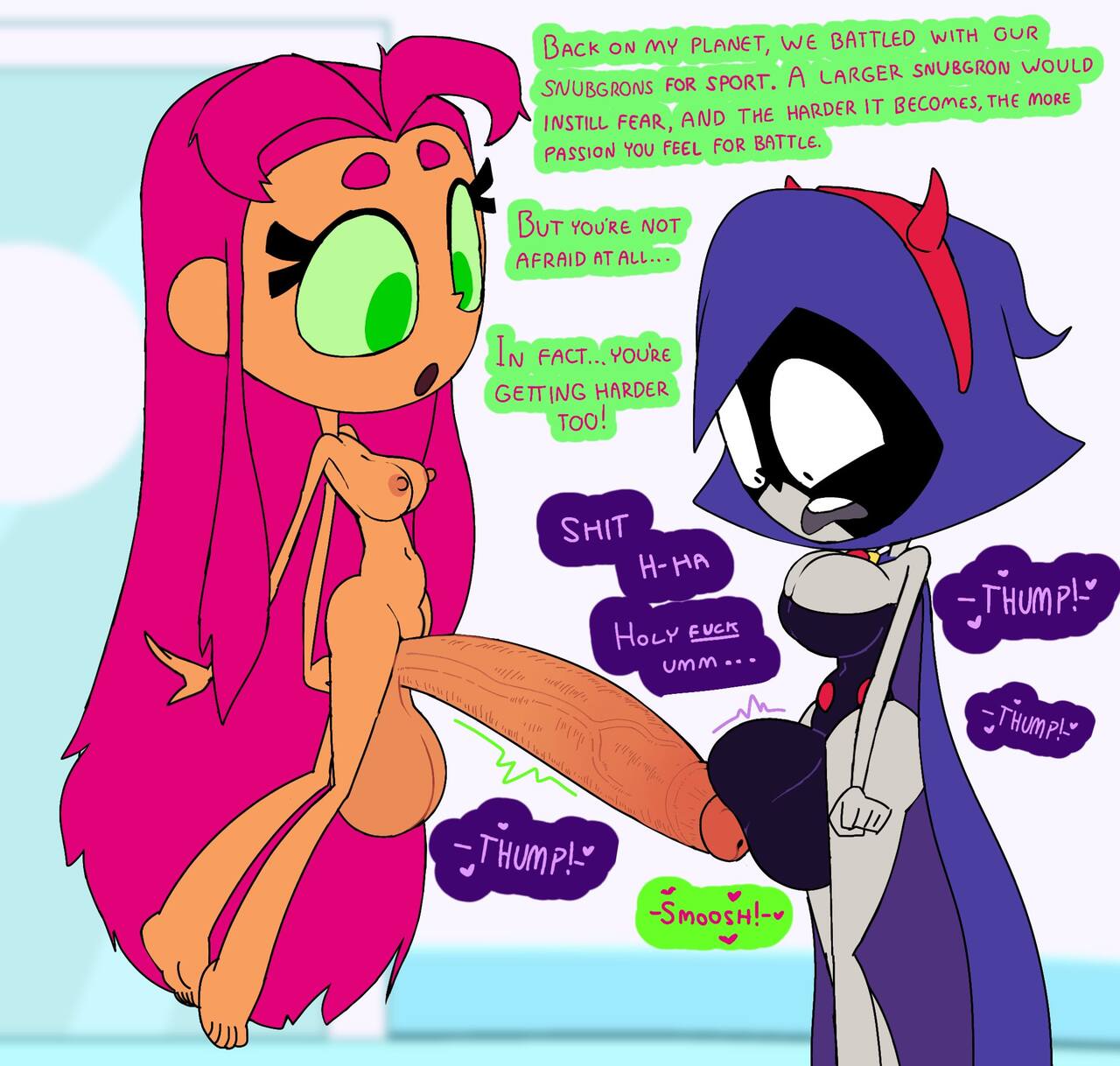 Starfire & Raven page 2 full