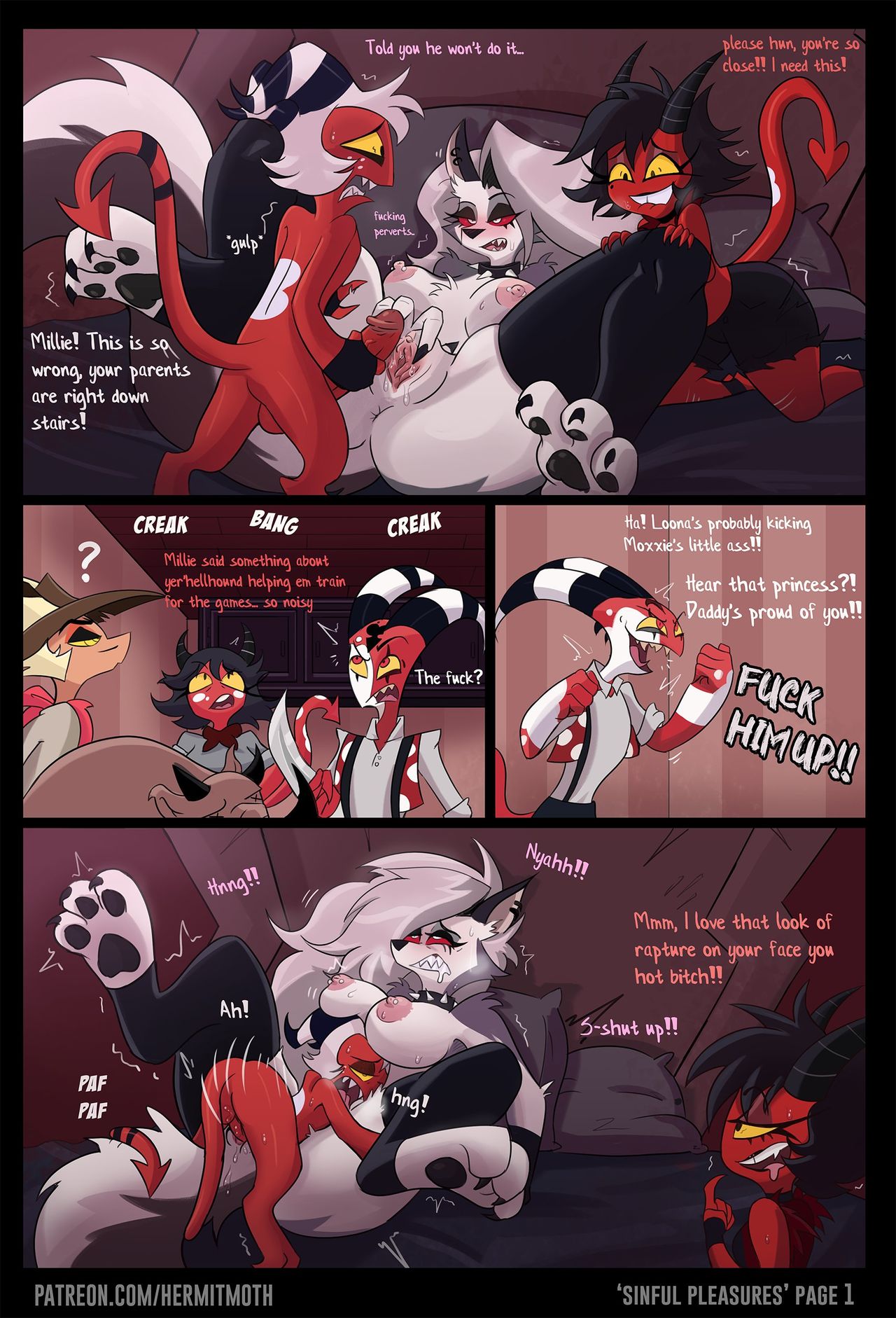 helluva Boss,hazbin hotel full story mix page 12 full
