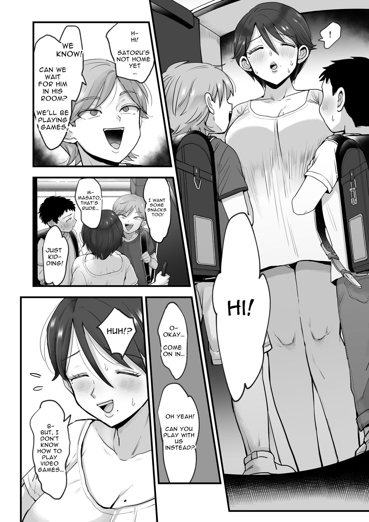 Hosome Ottori Kyonyuu Mama. | Gentle, Busty, Narrow Eyed Momma. page 12 full