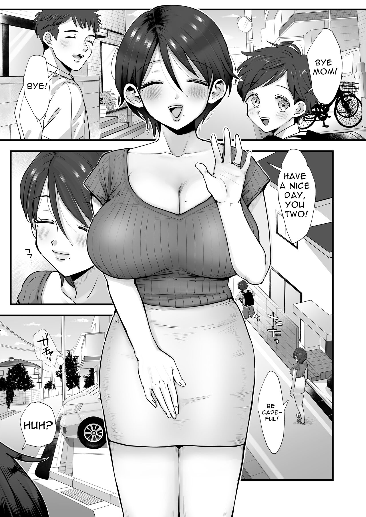 Hosome Ottori Kyonyuu Mama. | Gentle, Busty, Narrow Eyed Momma. page 3 full