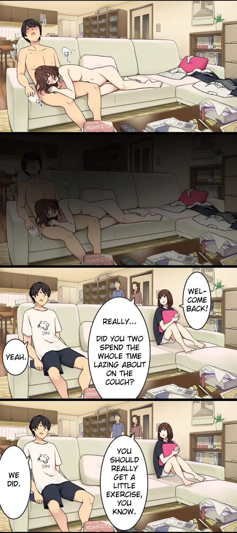 Osanai koro kara Jitsu no Kazoku no You ni Sugoshite kita Gishi to H suru Hanashi page 12 full