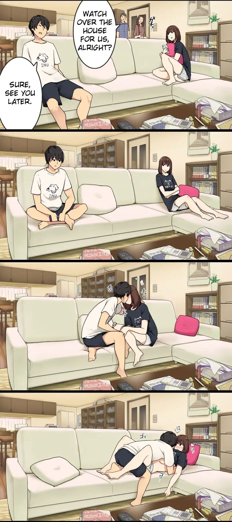 Osanai koro kara Jitsu no Kazoku no You ni Sugoshite kita Gishi to H suru Hanashi page 9 full