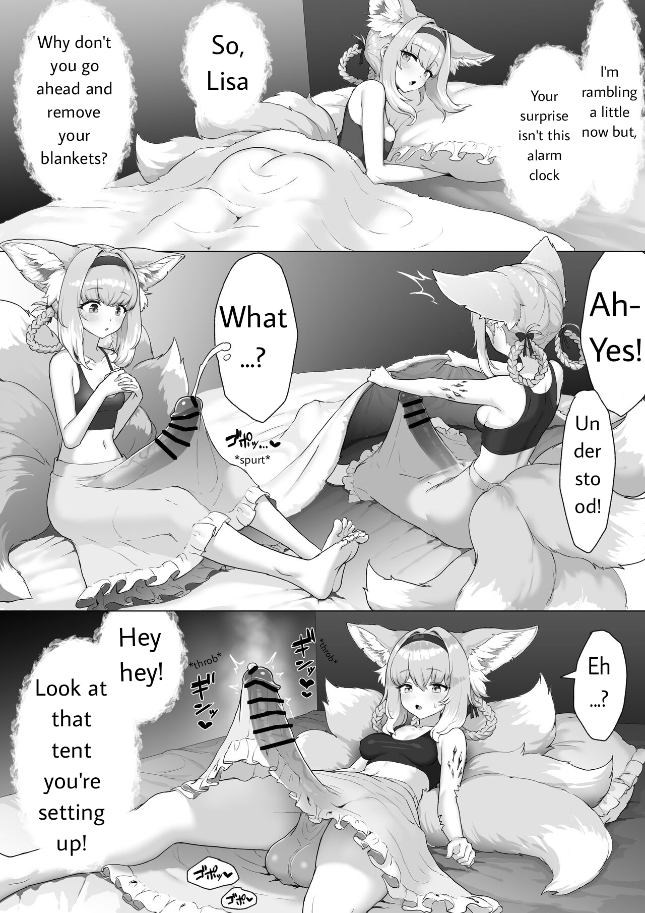 Futanari Suzuran-chan page 12 full