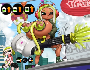 [Greyimpaction] Inklings & Octolings (Splatoon) cover