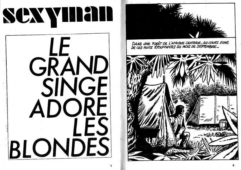 Sexyman N°4 - Le grand singe adore les blondes page 3 full