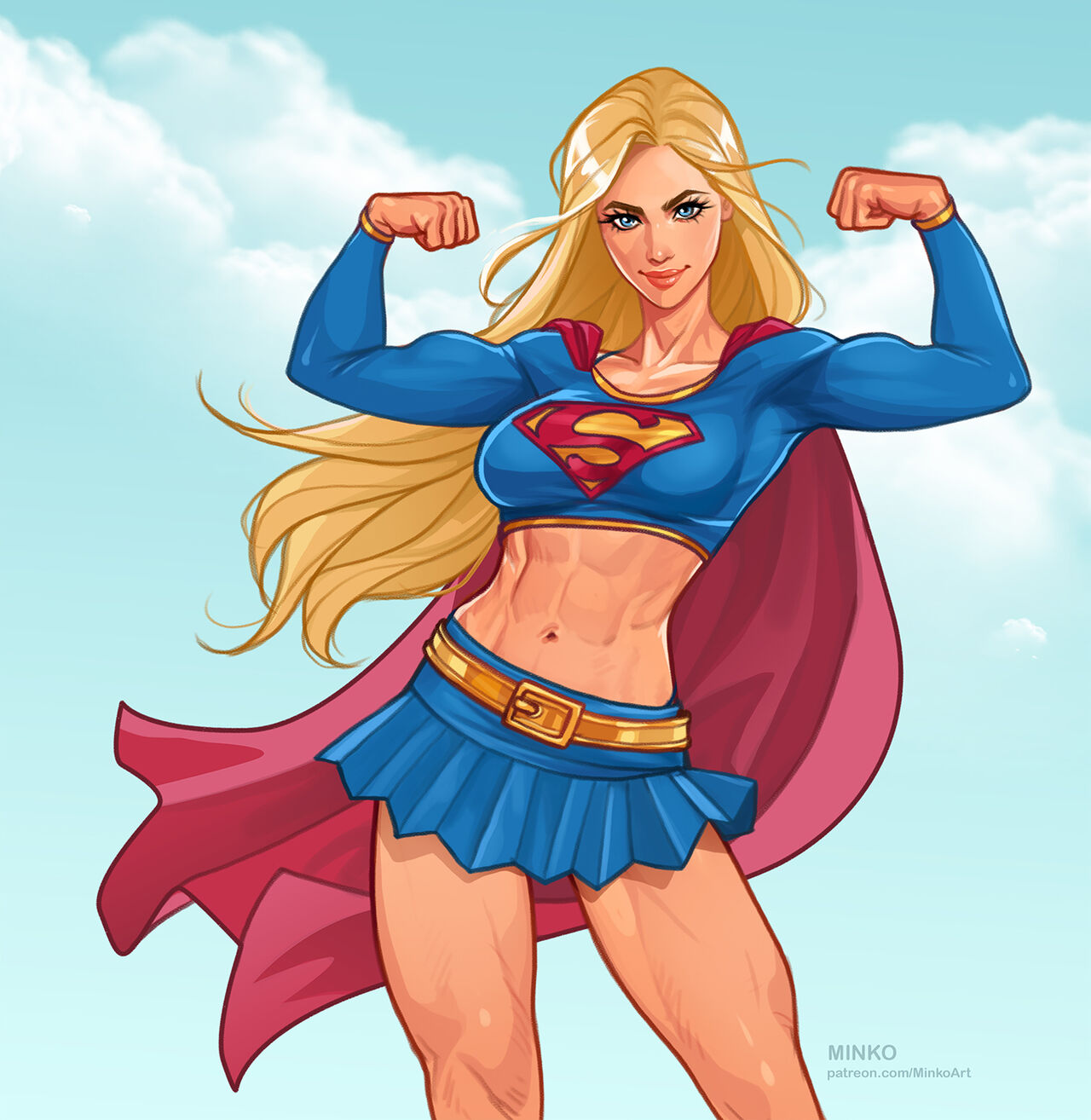 Super Girl page 1 full