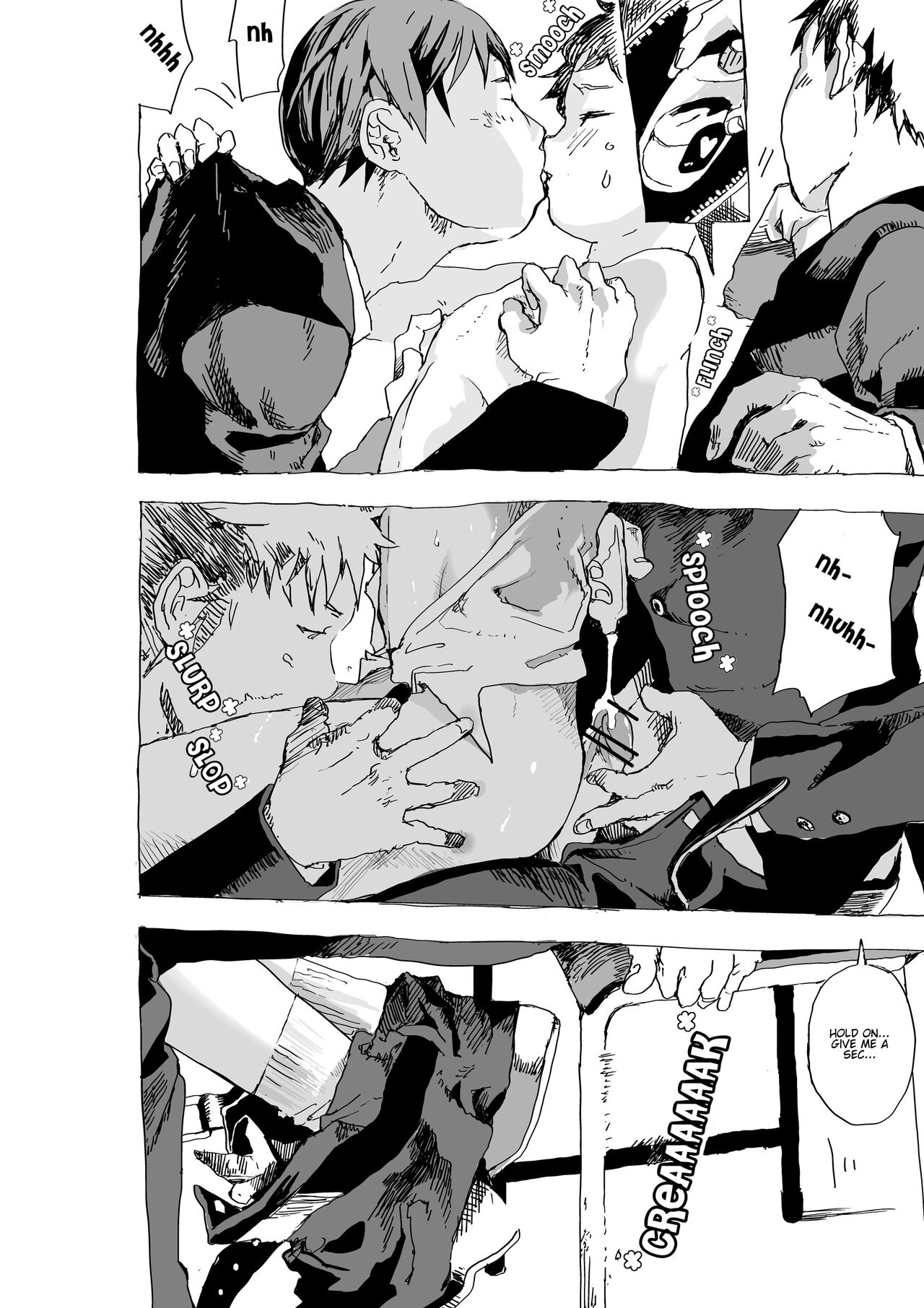 Uwaki Shounen to Tomodachi no Ero Manga | The Unfaithful Boy and Friends Erotic Manga page 5 full