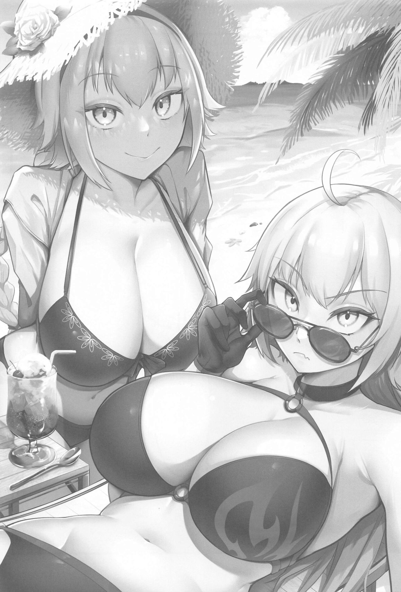 Chaldea Dosukebe Massage-bu  - Chaldea lewdness massage club Jeanne & Jeanne Alter ed. page 2 full