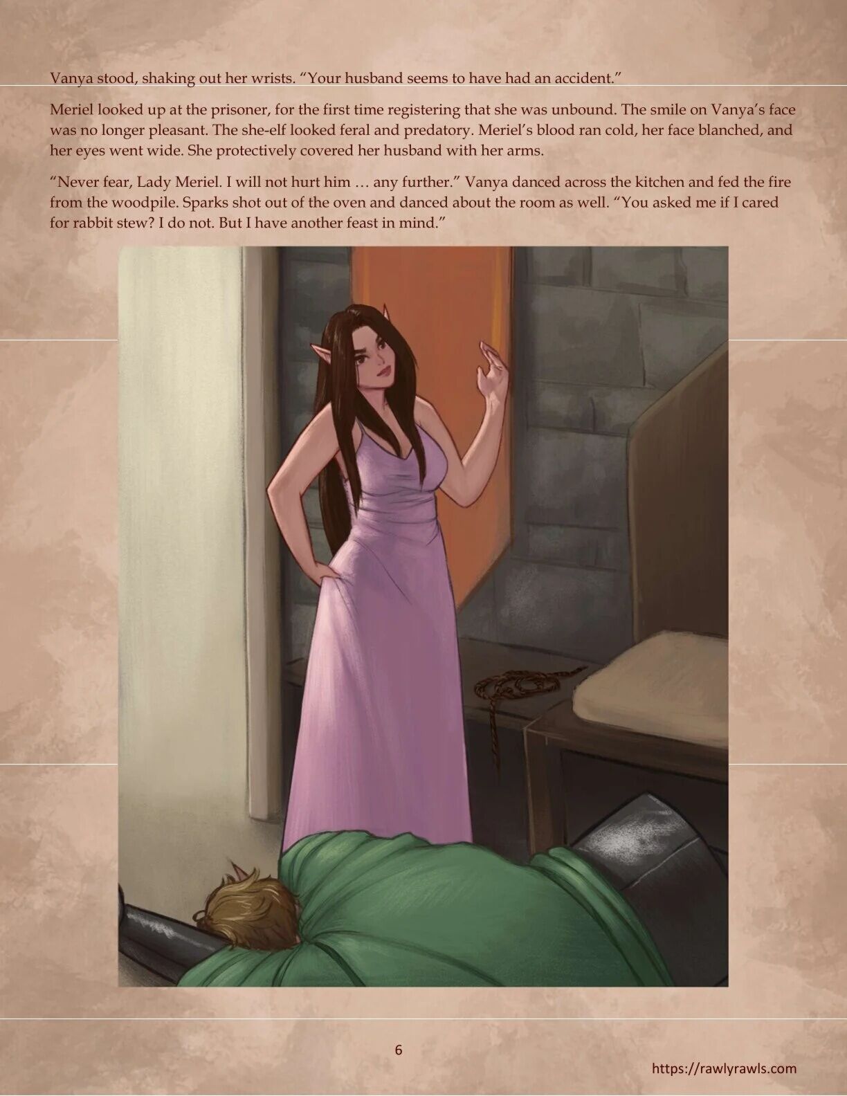 Elora’s Taste of Black Magic  - 7 - english page 6 full