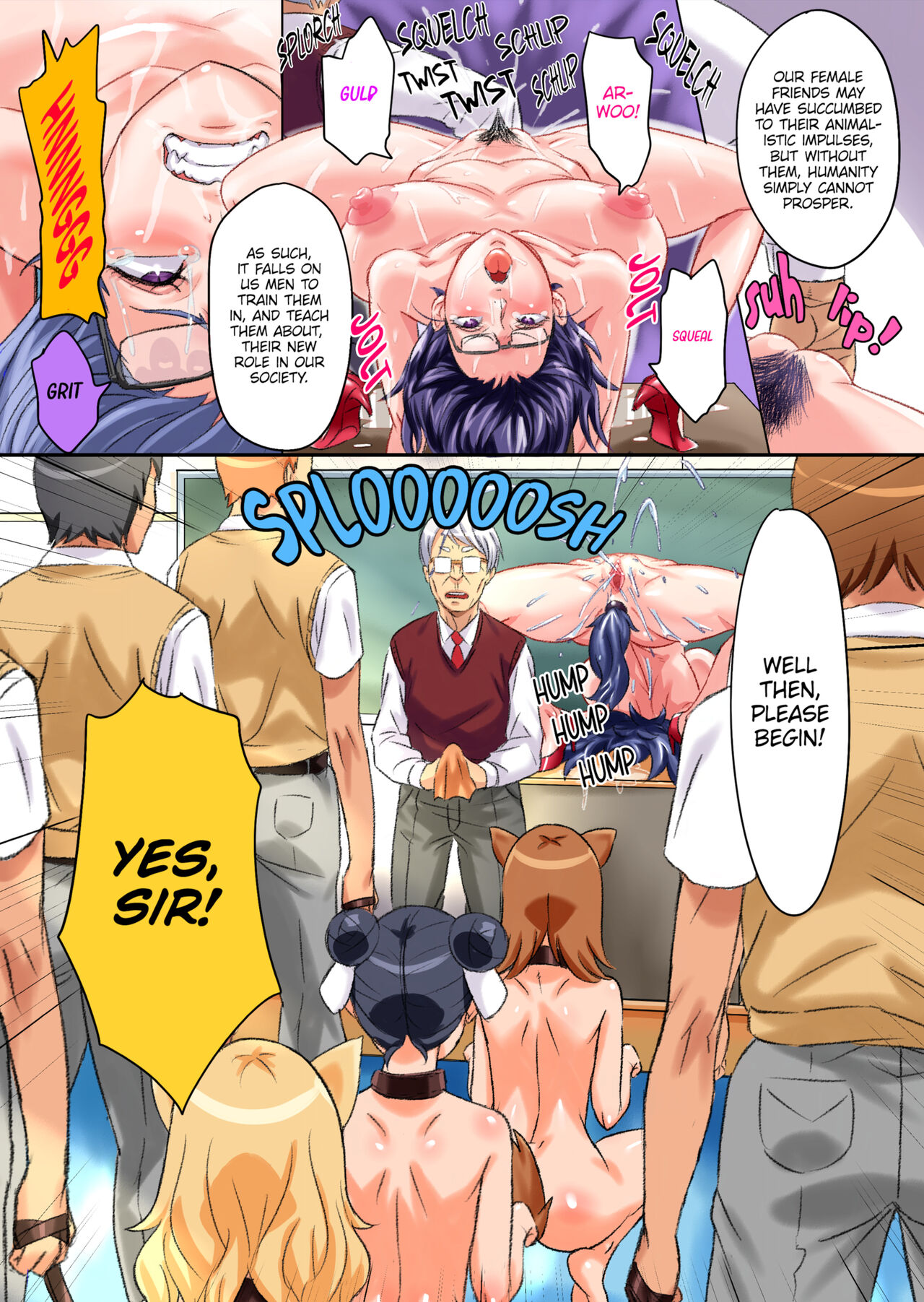 Fuck-Puppies -Transformed into Brainless Bitches by a Mysterious Virus- page 10 full