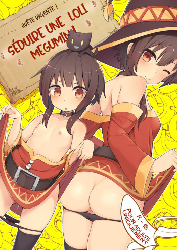 [Jajujo (Jovejun.)] [Kinkyuu Quest] Lolikko Megumin o Kouryaku Seyo! | [Quête urgente !] Séduire une loli Megumin ! (Kono Subarashii Sekai ni Syukufuku o!) [French] [CFF] [Les Poroïniens] [Digital] cover