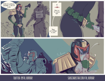 [Fin Nomore] Juez Anita Vhore (Juez Dredd) [Spanish] {Gisicom Comics} cover