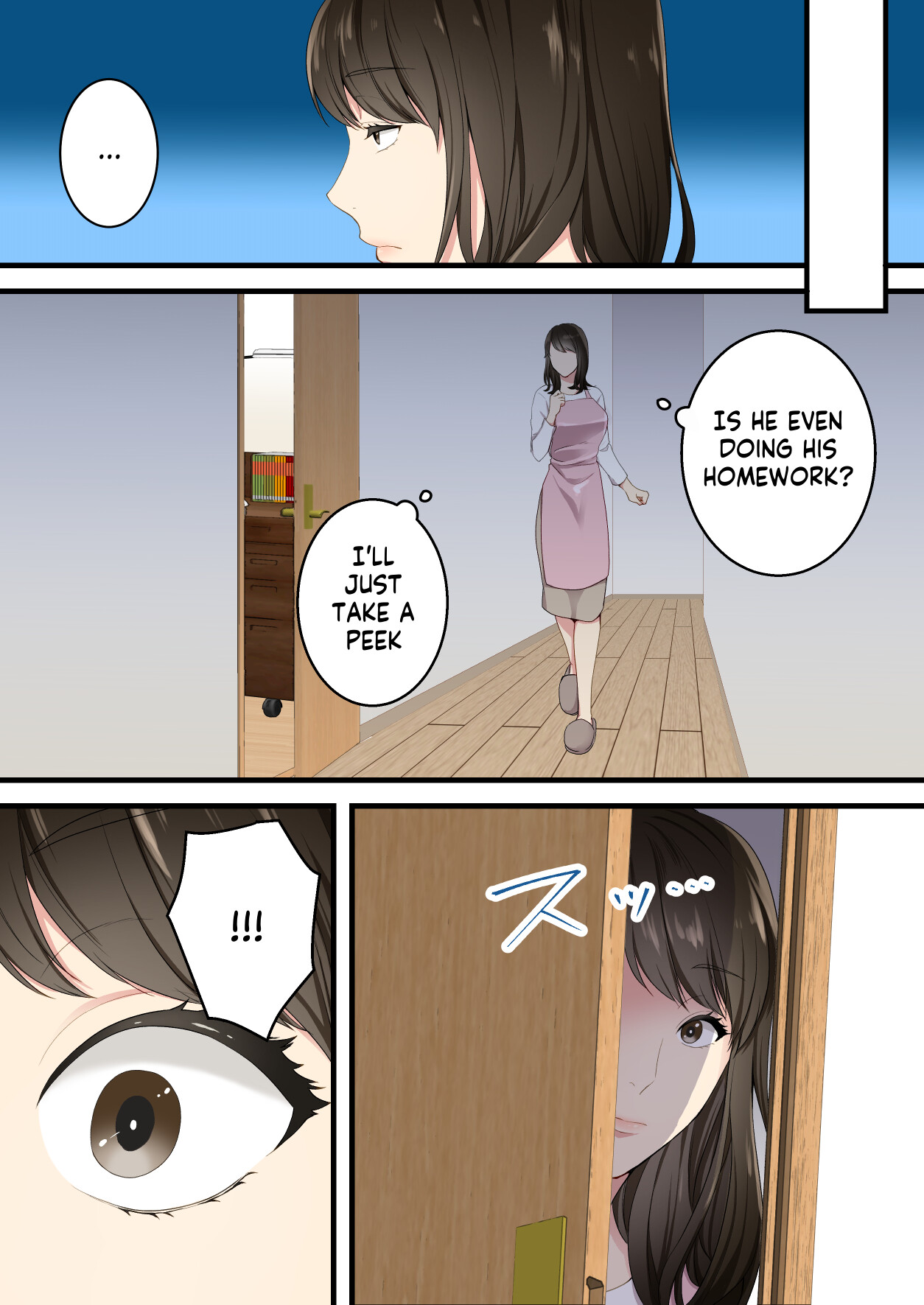 Arguing mother-son who became a loving couple page 4 full