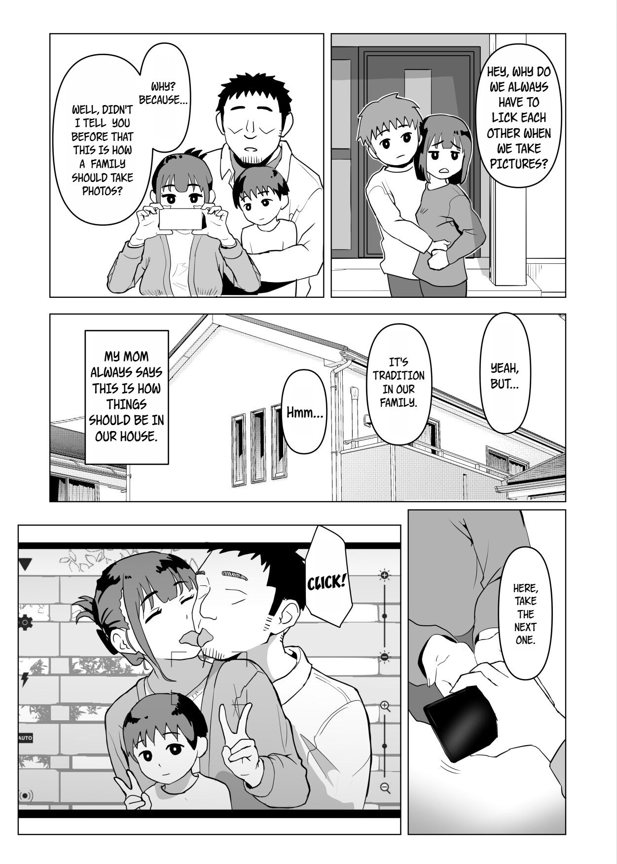 Uchi de wa Kazoku Sex wa Joushiki Rashii | In My House, Family Sex Is the Norm page 12 full