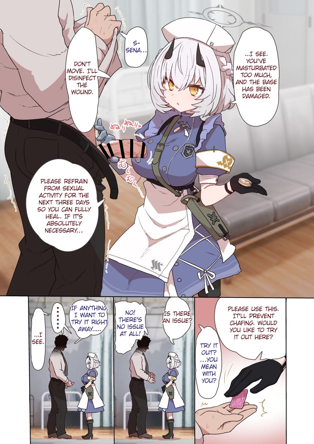 Condom Training with Himuro Sena | Himuro Sena Condom H Jisshuu page 2 full