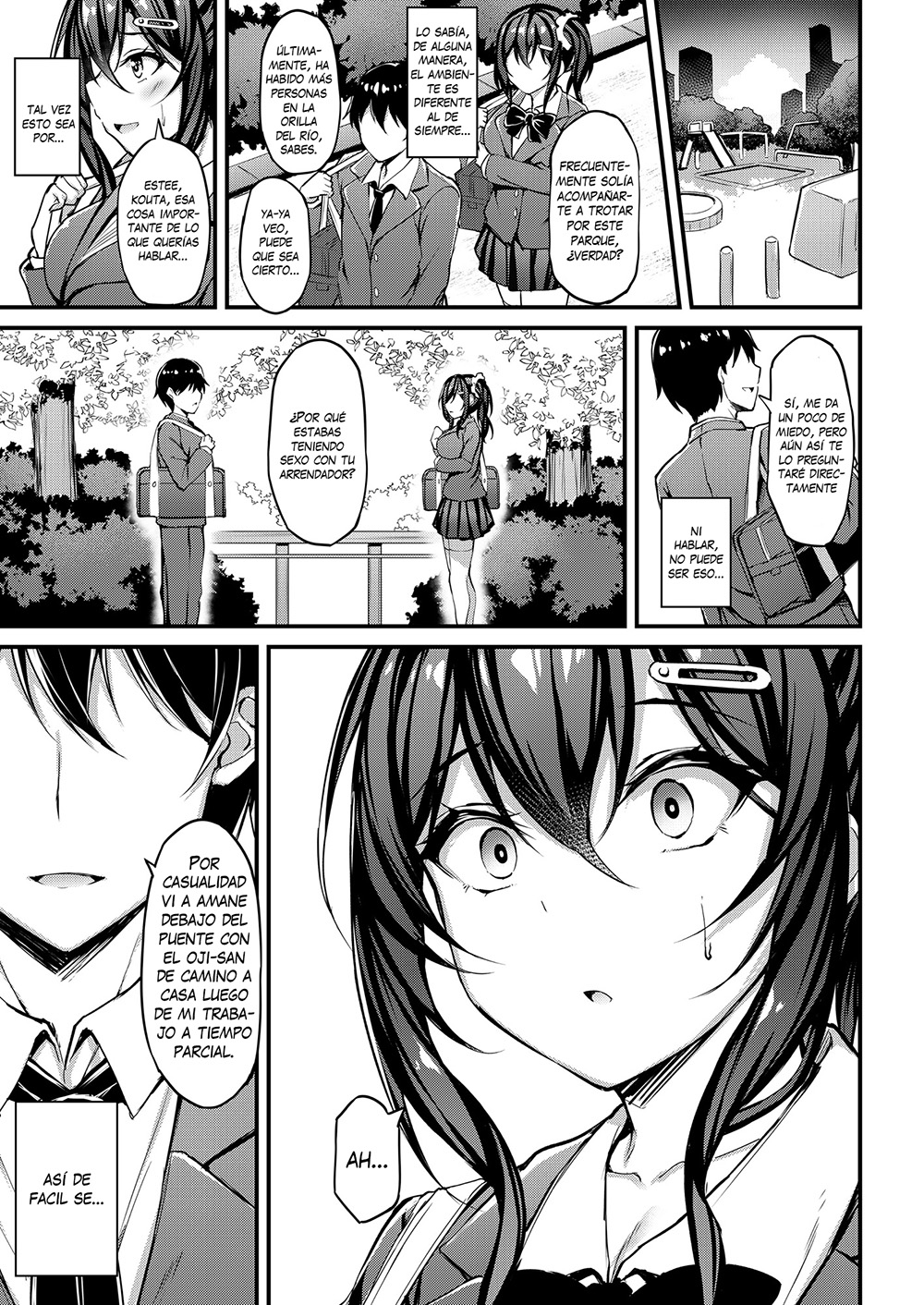 Kanojo ga Separate o Matou Riyuu -Watashi no Oji-san ni Sasageru Seishun Iro no Separate- page 8 full