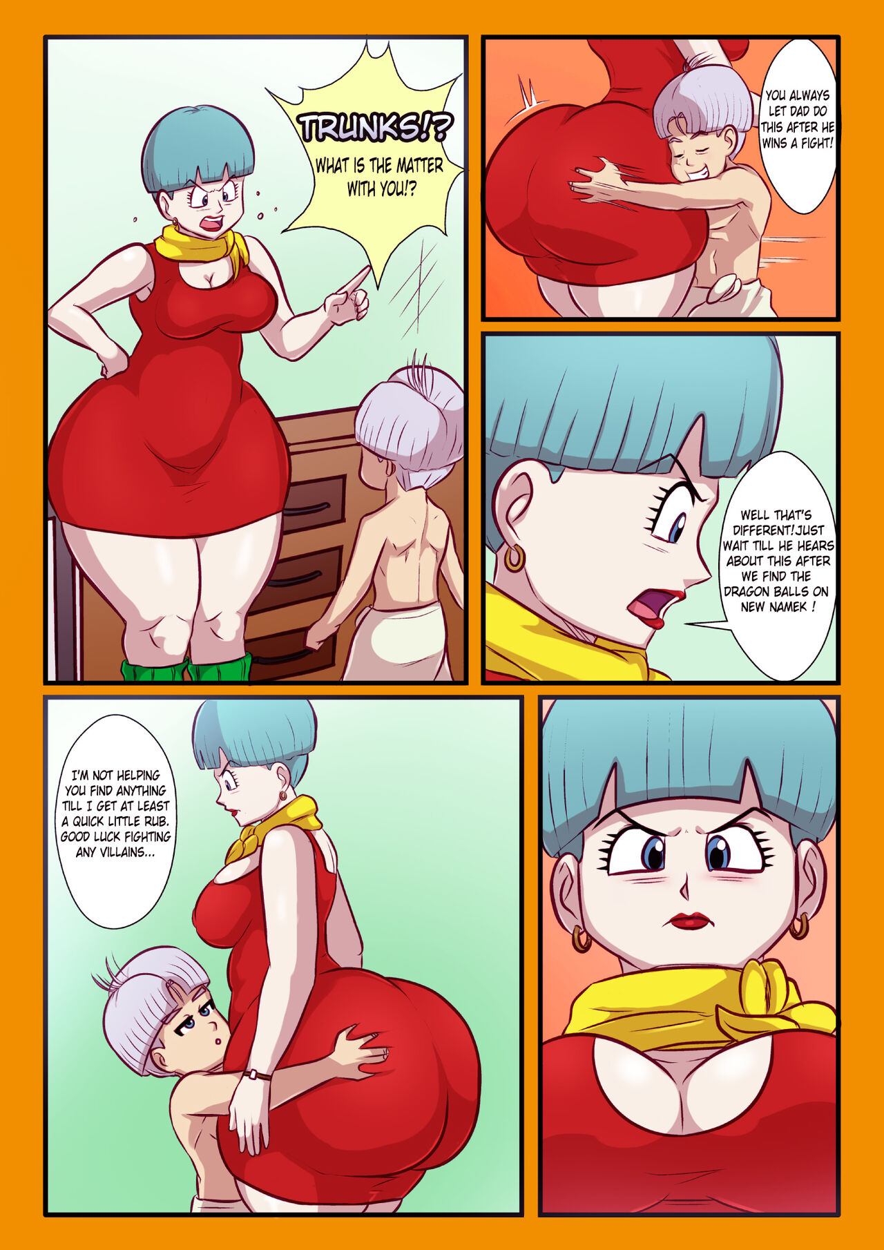 Dragon Ball Z XXX page 4 full