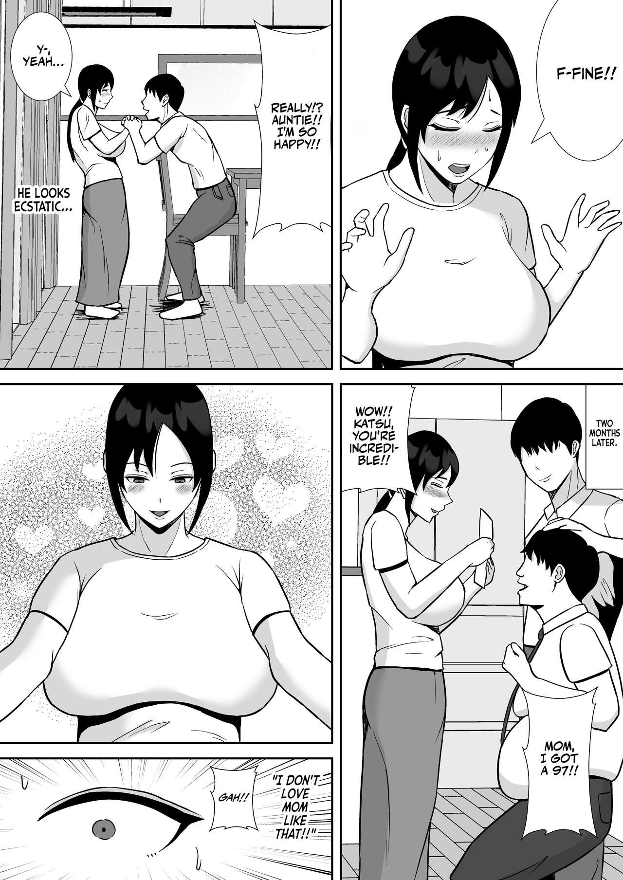 Daisuki na Kaa-san ga, Boku to Naka ga Ii Kinjo no Onii-chan to Tsukiau Koto ni Natta Hanashi | How My Beloved Mother Ended Up Dating My Close Neighborhood Friend page 12 full
